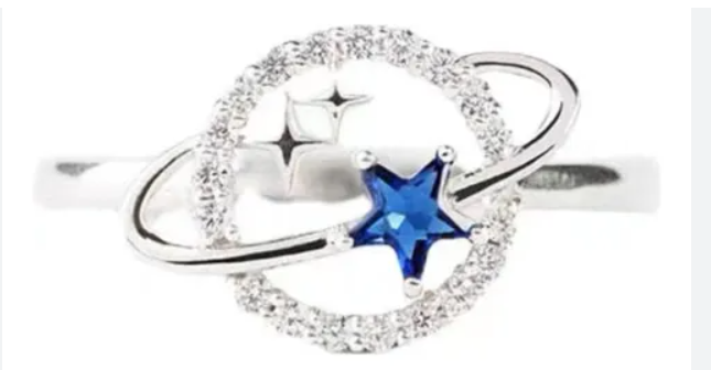 Anillo De Estrella Elegante